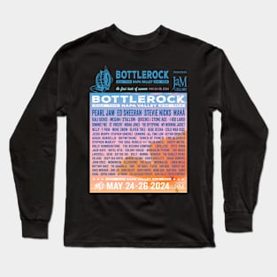 Bottlerock Festival 2024 t shirt Long Sleeve T-Shirt